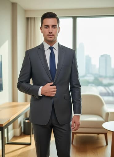 Брюки: Продаю мужской костюм классический!52 размер,почти новый одивали пару — 1