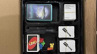 Зимний спорт: Комплект настольных игр: «Имаджинариум. Детство», UNO и MemHub - — 2