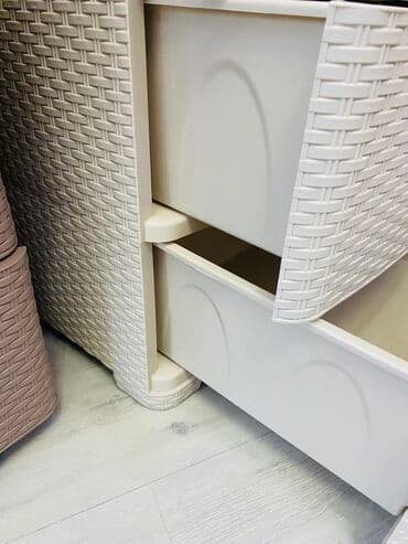 купить туалет на улицу: Комод «плетёнка» пластиковые комоды выдвижные ящики — 5