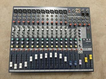 аппаратуру behringer: Soundcraft EFX12 Серия микшеров Ui характеризуется межплатформной — 1