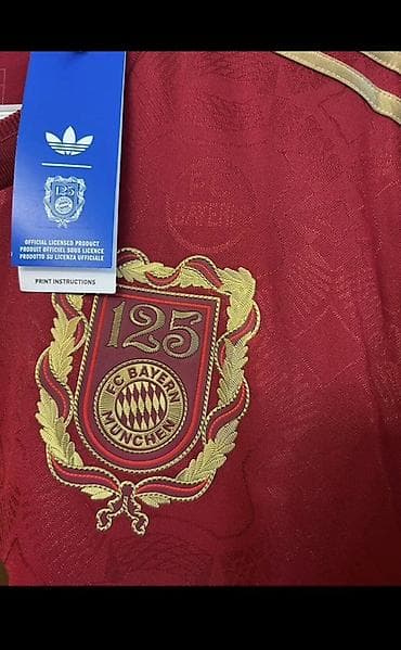 Спорт жана хобби: Футбольная майка Adidas x FC Bayern Munich — юбилейная версия к — 4