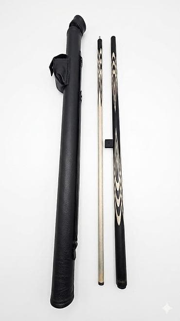 купить кий: Бильярдный кий тюльпан 2-составной с чехлом кий из Украины ручной — 1