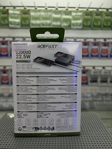 usb 3: ACEFAST PWRUp M29 — внешний аккумулятор 20000 мА·ч с быстрой зарядкой — 2