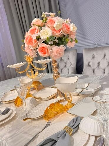 Аренда посуды до 500 персон Что входит Тарелки на 2 ое Постановочные