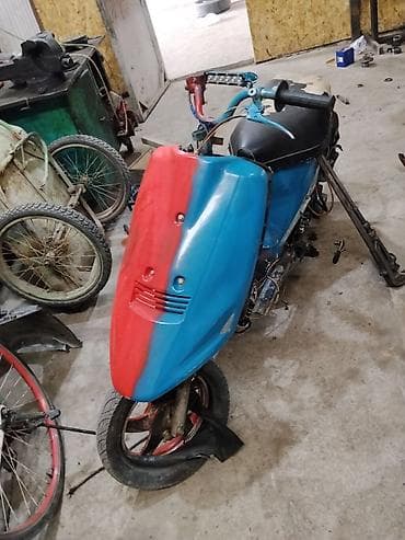 Скутеры: Продаю скутер suzuki адрес 100 на запчасти или под востоновление — 1