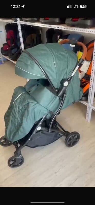 прогулочные коляски для зимы: Коляска, цвет - Черный — 15