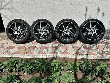 bbs 4 100: Колеса в сборе 235 / 45 / R 18, Лето, Б/у, Комплект, Легковые, Литые, отверстий - 5 — 1