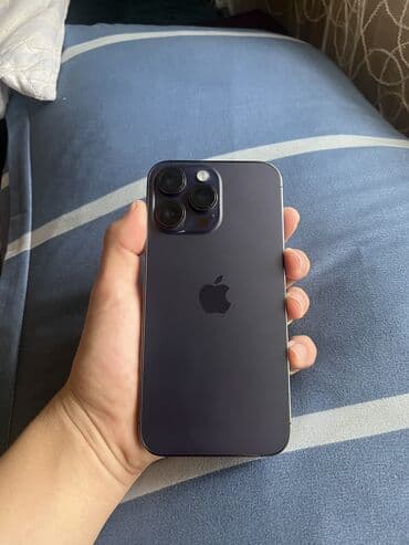 айфон 14 про 256 гб цена бишкек бу: IPhone 14 Pro Max, Б/у, 128 ГБ, Deep Purple, Коробка, Чехол, 84 % — 3