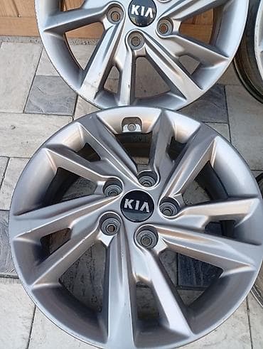 диска кия к 5: Литые Диски R 16 Kia, Комплект, отверстий - 5, Б/у — 4