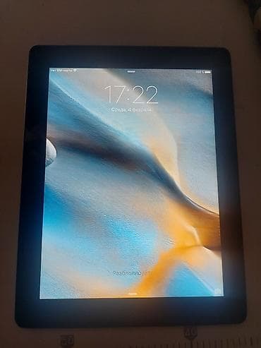 планшет h960: Планшет, Apple, эс тутум 32 ГБ, 9" - 10", Wi-Fi, Колдонулган, Классикалык түсү - Күмүш — 4