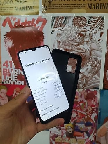 iphone 16 e: Samsung Galaxy A32, Б/у, 128 ГБ, цвет - Черный, 2 SIM, eSIM — 2