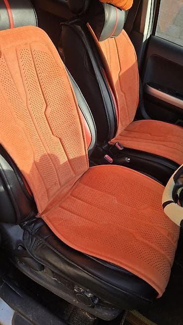 wl t: Чехлы Велюровые, С подушкой, цвет - Оранжевый, Новый, Самовывоз — 2