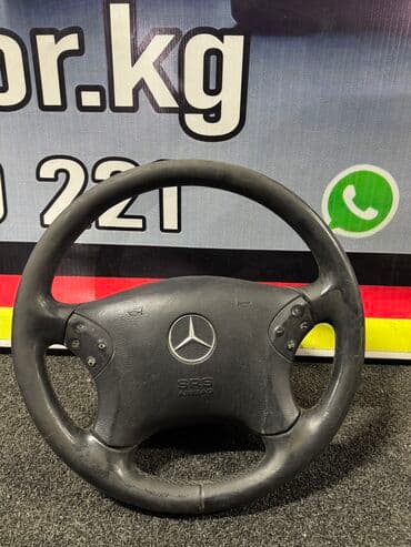 e39: Руль Mercedes-Benz 2000 г., Б/у, Оригинал, Германия — 4