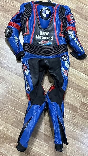 альфа мото: Кожаный гоночный комбинезон BMW Motorrad S1000RR - Тип: цельный — 1