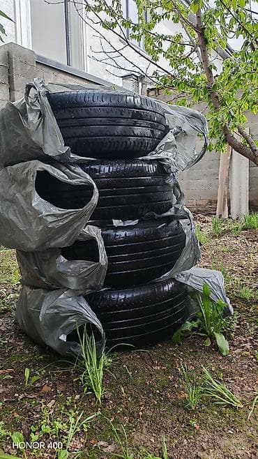 Шины 225 / 60 / R 17, Лето, Б/у, Комплект, Легковые, Hankook