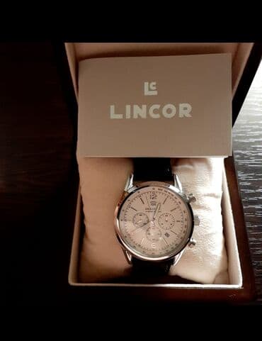 продажа статуэток: Часы Lincor 3619 
сделаны по заказу от аэропорта Манас — 1