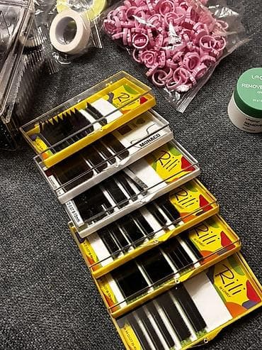 iphone adapter: Набор для наращивания ресниц (профессиональный комплект) Состав: - — 3