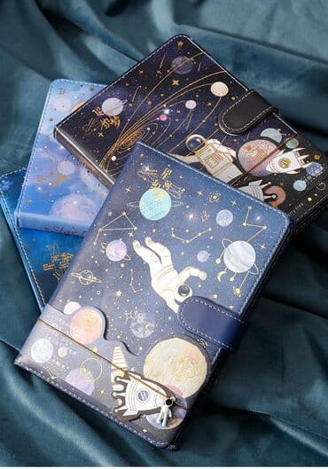 зd ручка: Набор Космонавт • Блокнот (стилистически выполнены страницы) • Ручка- — 6