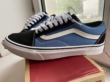 кеды вансы: Мужские кроссовки, 40.5, Vans, Новый, цвет - Синий, Самовывоз, Платная доставка — 4