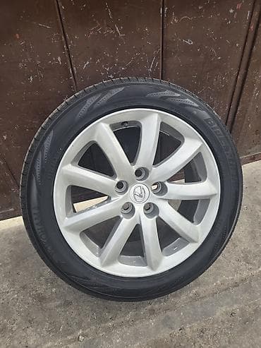 Шиналар жана дисктер: Дөңгөлөктөр монтажда 235 / 50 / R 18, Жай, Колдонулган, Комплект, Жеңил унаалар, Куйма, тешиктери - 5 — 2