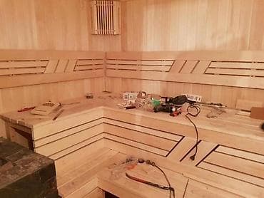 Отделка евро вагонкой бани сауны