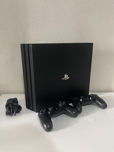 игра на ps4: Sony PlayStation 4 Pro, 1 ТБ, цвет Jet Black. Комплектация: - консоль — 2