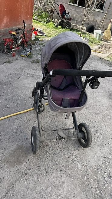 Детская коляска-трансформер (прогулочный блок) БУ отдам даром -