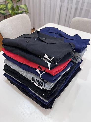 Футболки: Мужские поло Puma 100 % оригинал!!! ТОЛЬКО ОПТОМ! - Классические — 8