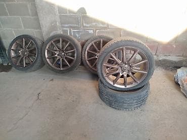 r18 5100: Колеса в сборе 235 / 40 / R 18, Лето, Б/у, Комплект, Легковые, Литые, отверстий - 5 — 5