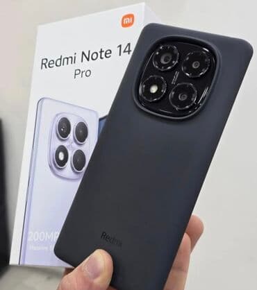 охлаждающий кулер для телефона: Redmi, Redmi Note 14 Pro Plus, Жаңы, 256 ГБ, түсү - Кара — 2
