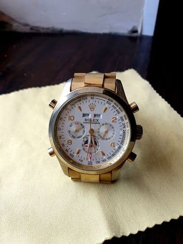 швейцарские часы омега: Классикалык сааттар саат, Rolex, Латунь, Финляндия, Суу өткөрбөөчү, Эркектердики, Жаңы — 2