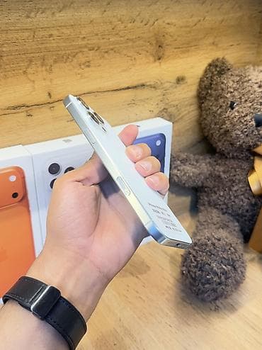 бу iphone 13 pro: IPhone 16 Pro Max, Б/у, 256 ГБ, Белый, Коробка, В рассрочку, 93 % — 7