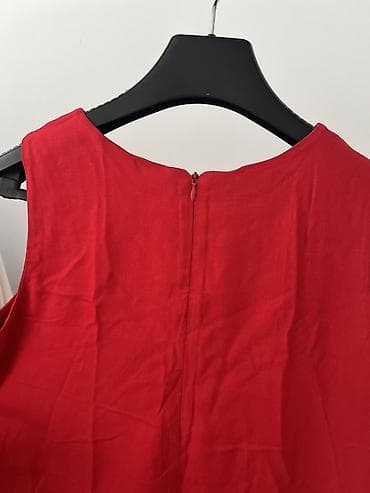 Күнүмдүк көйнөк, Made in KG, Жай, Кыска модель, Зыгыр, Түз, S — 2