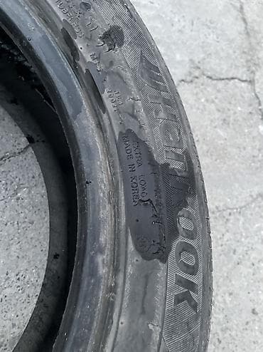 1: Шины 215 / 55 / R 17, Лето, Б/у, 1 шт, Легковые, Корея, Hankook — 5