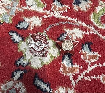 биноколь ссср: Коллекционные знаки в стиле советской символики — комплект из 2 штук — 1