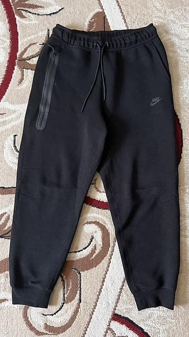 прокат одежды: Спортивный костюм Nike Tech Fleece (черный) — 3