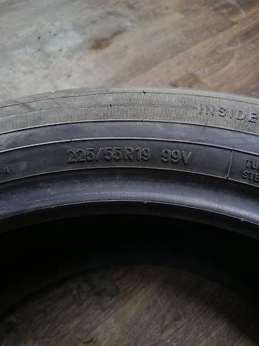 Транспорт: Шины 225 / 55 / R 19, Лето, Б/у, 1 шт, Легковые, Япония, Toyo — 3