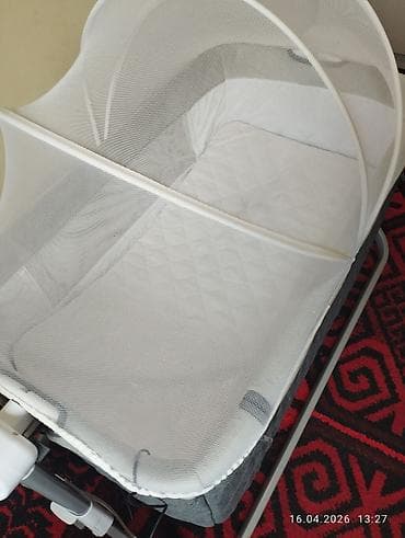 москитная сетка на коляску: Люлька, Б/у, Колыбель, Металл, цвет - Серый, Платная доставка — 2