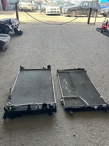 w20: W204 основной радиатор и радиатор кондиционера привозной в оригинале — 2