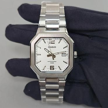 Аксессуары: Классические часы часы, Casio, Водонепроницаемые, Оригинал, Мужские, Новый — 1