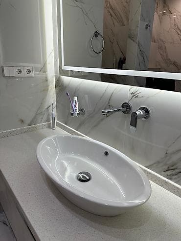 корейский опалапка: Раковина накладная на столешницу (сверху, монтаж на плоскость — 3