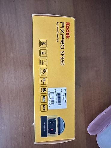 web camera: Kodak PIXPRO SP360 — экшн-камера с круговым обзором 360°. Новая, не — 2