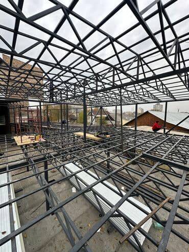строительство домов из металлоконструкций: Сварка | Ворота, Навесы, Перила Гарантия, Бесплатная смета, Монтаж — 12