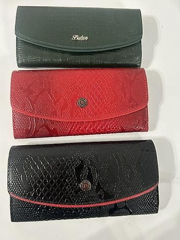 Клатчи: Женские кожаные кошельки-клатчи Butun. - Материал: натуральная кожа с — 1