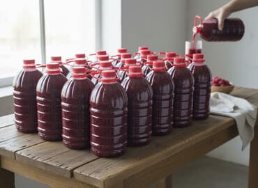 ящик для фрукты: Натуральный ягод приготовленный из ягод. Представлен в прозрачных — 2