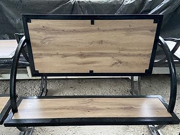 Комплект садовой мебели, Стол, Металл