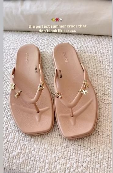 Женские сланцы Crocs Miami (milk chocolate) - Оригинал - Размеры — 2