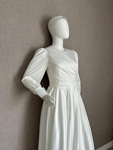 религии: Свадебное платье в классическом стиле - Ткань: Тафта. - Цвет — 5