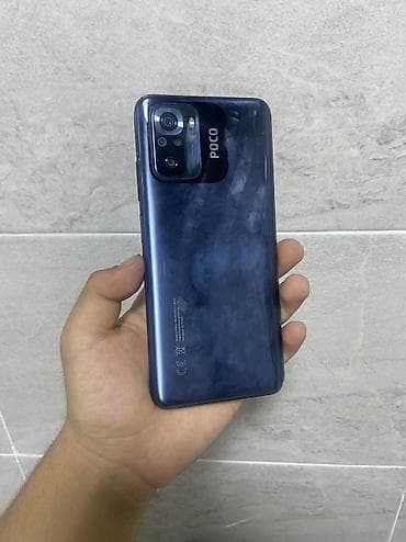 Poco M5s, Б/у, 256 ГБ, цвет - Голубой, 2 SIM
