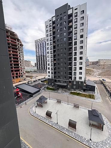 discovery studio: 1 комната, 42 м², Асанбай мкр Элитка, 6 этаж, Косметический ремонт — 3